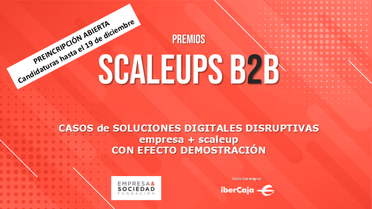 Premios Scaleups B2B 2025: Convocatoria