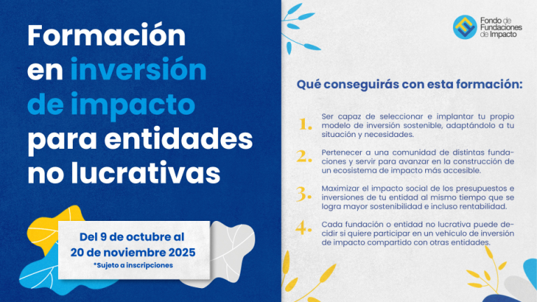 Inversión impacto fundaciones España
