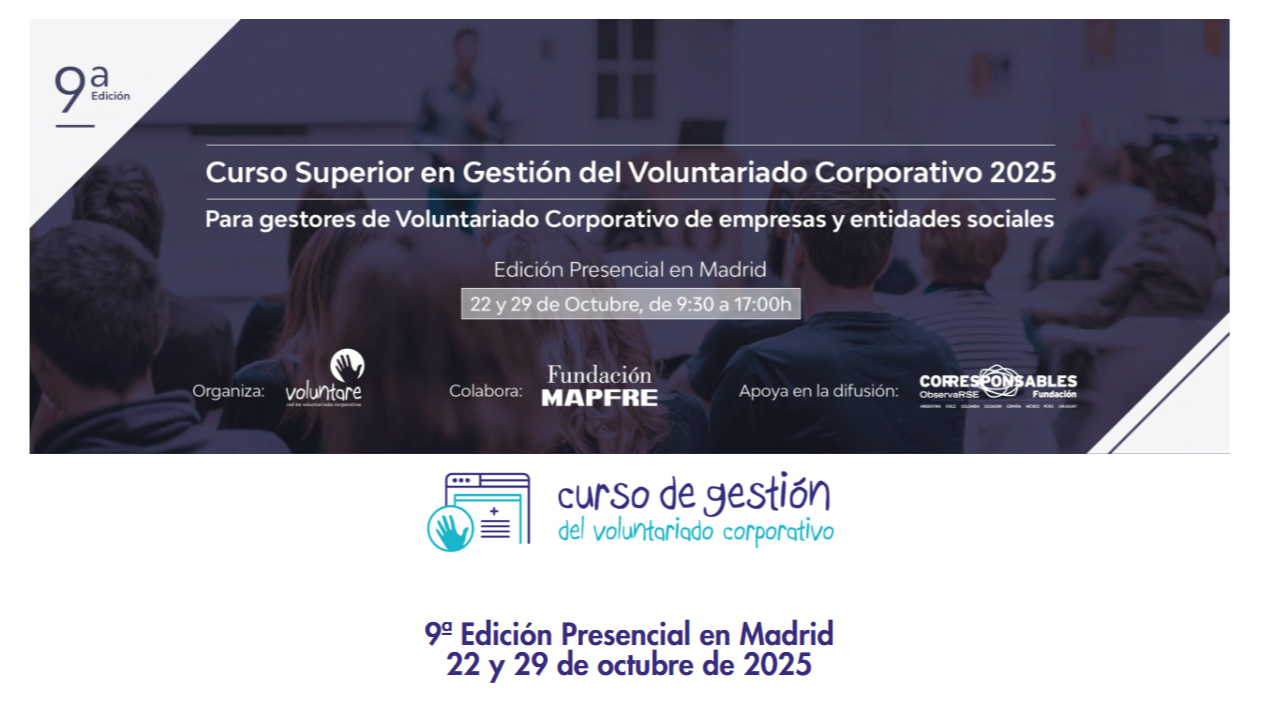 Curso voluntariado corporativo
