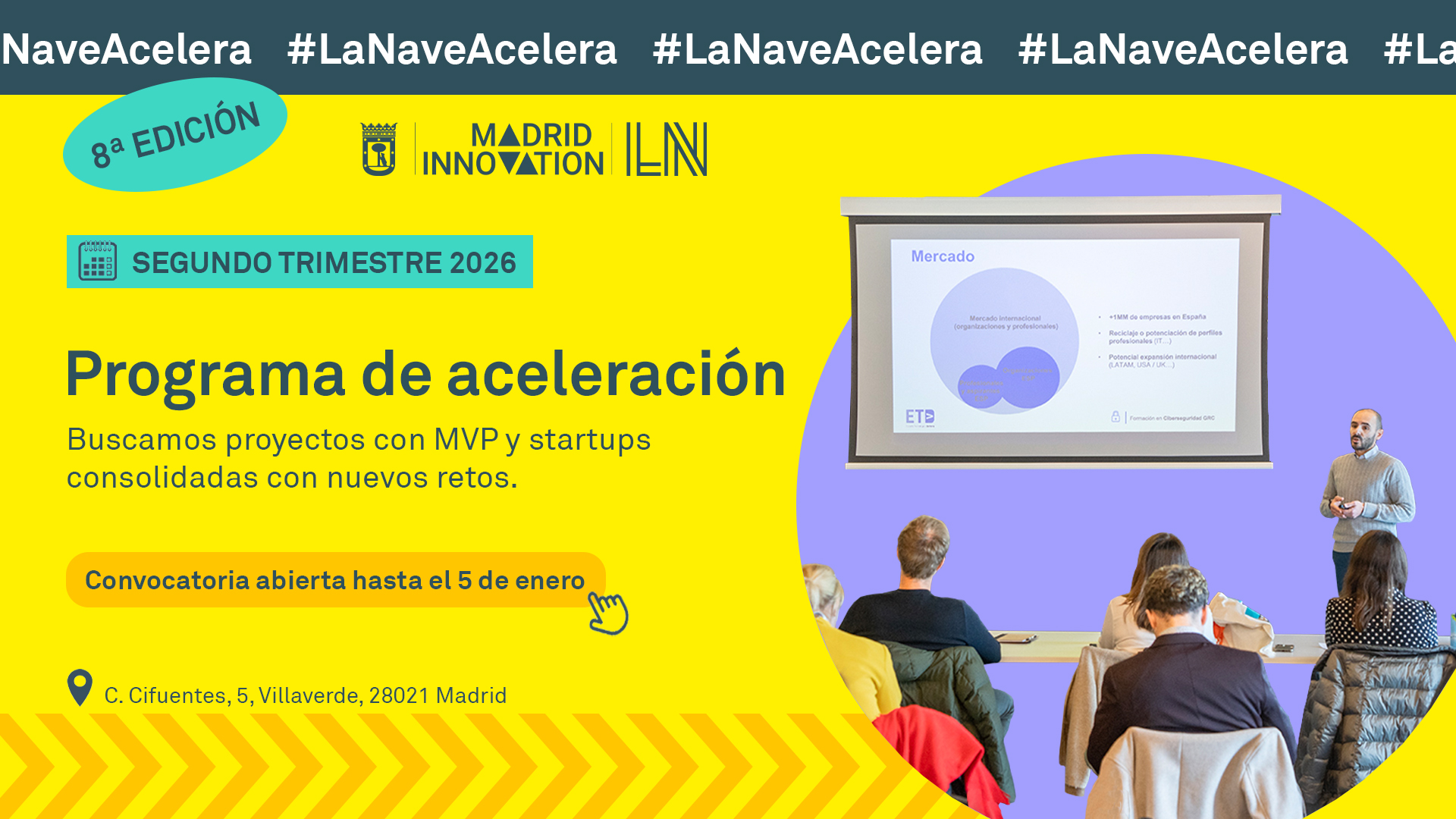 Programa de aceleración – HORIZONTAL programa aceleración La Nave