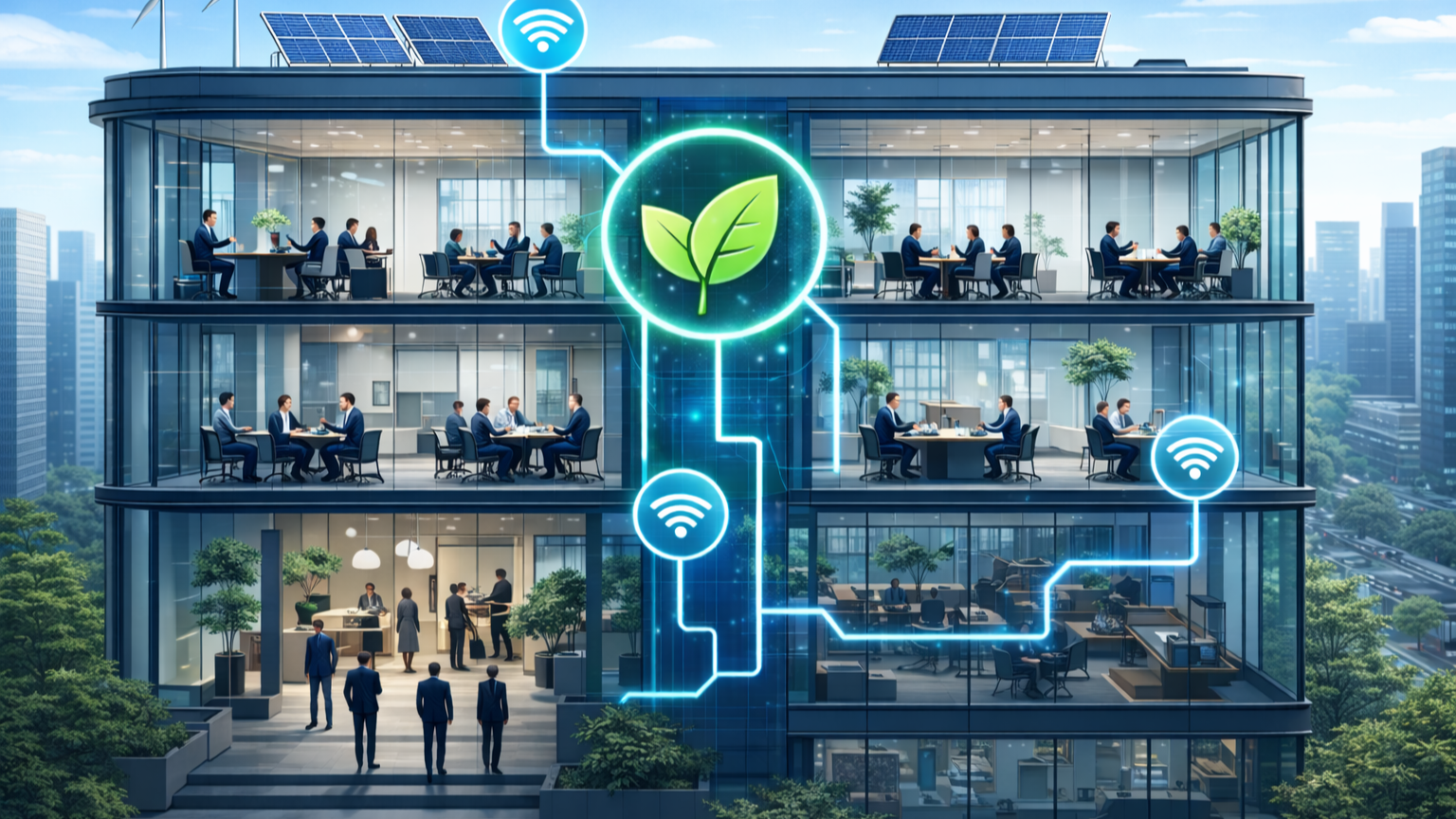 gemelo digital oficinas