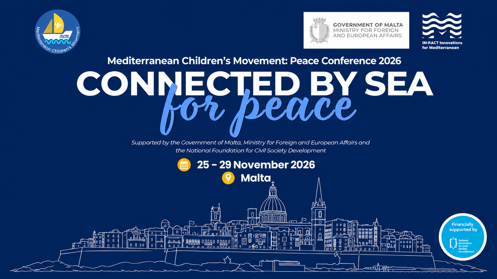 Connected by Sea, For Peace